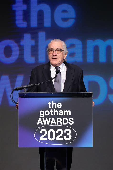 Robert De Niro says Gotham Awards speech was censored: 'How dare they do that'